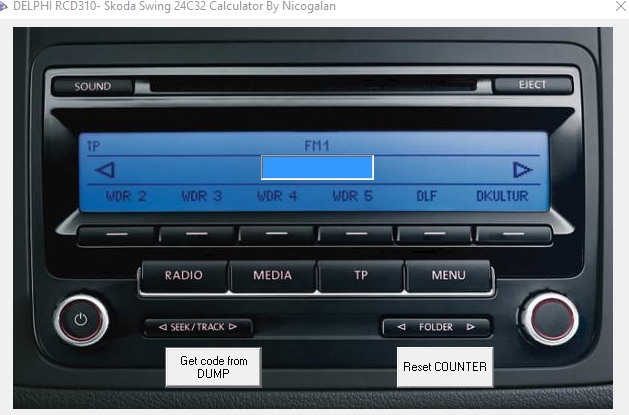 Delphi Skoda Rcd310 Calculator